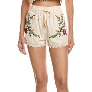 Abbey Womens  Short, Brown